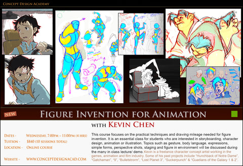 Figure Invention for Animation (WED) with Kevin Chen