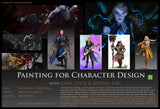 Painting for Character Design with John Staub & Justina Son (Online Course)