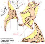 Figure Quick Sketch with Kevin Chen (Online Course)