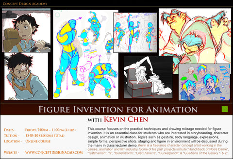 Figure Invention for Animation with Kevin Chen