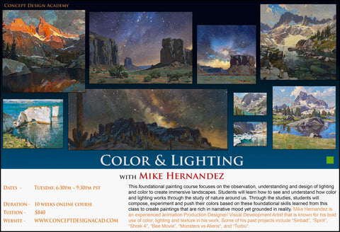 Color & Lighting with Mike Hernandez (Online Course)