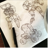 Vis Com 2: Vehicle Sketching Techniques with John Frye & Ed Natividad (Online Course)